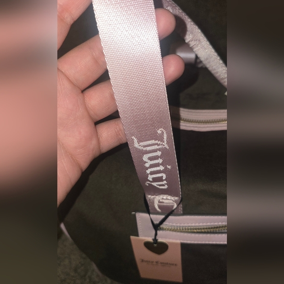 Juicy Couture Chocolate Classic Juicy Lover Weekender Duffle Bag - Picture 7 of 7